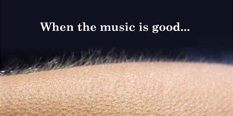 What Does It Mean When You Get Goosebumps Listening to Music? And Its Related Discussions